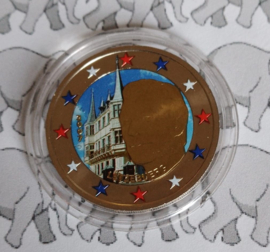 Luxemburg 2 euromunt CC 2007 (4e) "Palais Grand Ducal" (kleur 2)