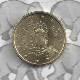 San Marino 50 eurocent 2018