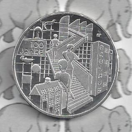 Duitsland 20 euromunt 2019 (17e) "100 Jahre Bauhaus", zilver
