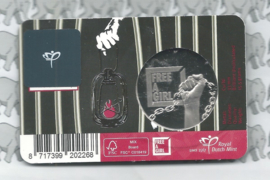 Nederland coincard 2023 (45e) "Free a girl" (penning)