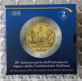 Italië 2 euromunt CC 2017 "2000 jaar sinds het overlijden van Livius", proof in doosje met certificaat