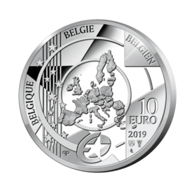 België 10 euromunt 2019 "Bruegel - Renaissance", proof, zilver in blauw doosje met certificaat