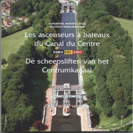 Belgium BU set 2007 "de scheepsliften van het Centrumkanaal"