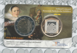 Nederland Holland Coin Fair coincard 2025 "Judith Leyster"