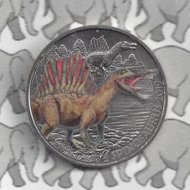 Oostenrijk 3 euromunt 2019 "Spinosaurus Aegyptiacus" (1 van 12)
