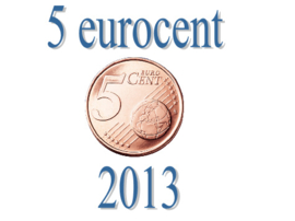 Vaticaan 5 eurocent 2013
