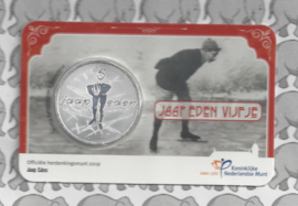 Nederland 5 euromunt 2019 (44e) "Jaap Eden vijfje" (in coincard)