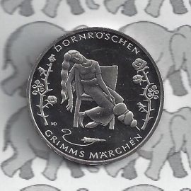 Duitsland 10 euromunt 2015 (72e) "Doornroosje" (nikkel)