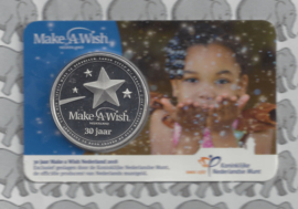 Nederland coincard 2018 (20e) "Make a Wish" (penning)