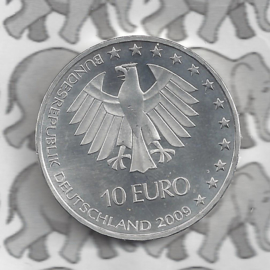 Duitsland 10 euromunt 2009 (39e) "IAAF Atletiek WM Berlijn 2009" (zilver).