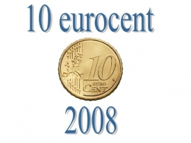 Vaticaan 10 eurocent 2008