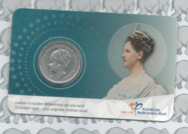 Nederland 2025 "Wilhelmina ½ Gulden 1921 -1930", in coincard