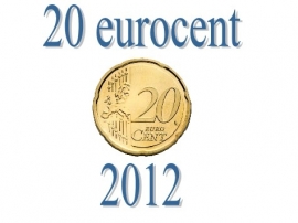 Vatican 20 eurocent 2012