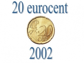 Italië 20 eurocent 2002