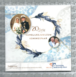 Nederland BU set 2022 "20-jarig jubileum van Koning Willem-Alexander en Koningin Máxima"