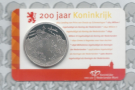 Nederland coincard 2012 (2e) "200 jaar koninkrijk" (penning)