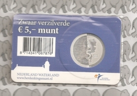 Netherlands 5 eurocoin 2010 "Het Waterland vijfje" (in coincard)