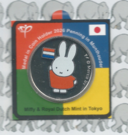 Nederland Nijntje in Tokio 2026 (penning in munthouder, Tokyo)