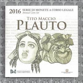 Italië BU set 2016 "Plauto" (9 munten)