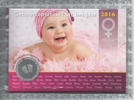 Nederland BU babyset 2016 meisje