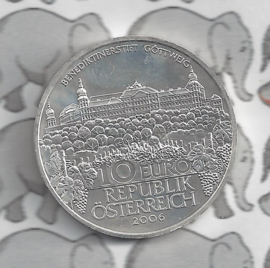 Oostenrijk 10 euromunt 2006 (10e) "Göttweig abdij" (zilver)