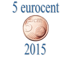 België 5 eurocent 2015