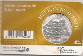 Netherlands 10 eurocoin 2013 "Koningstientje" (in coincard)