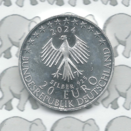 Duitsland 20 euromunt 2024 (38e) "300. Geburtstag Immanuel Kant", zilver