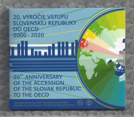 Slowakije BU set 2020 "20 Jaar lid van de OESO"