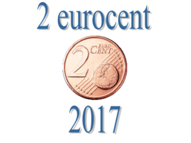 België 2 eurocent 2017