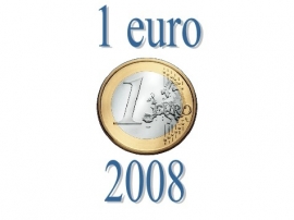 Austria 1 eurocoin 2008