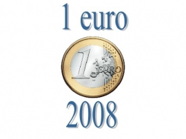 Spain 1 eurocoin 2008