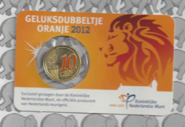 Nederland 10 eurocent 2012 "Geluksdubbeltje"
