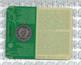 Slowakije 2 euromunt CC 2026 (22e) "Tsjechoslowakije wint het EK van 1976" (in coincard)