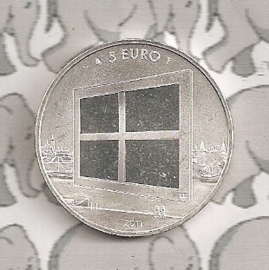 Netherlands 5 eurocoin 2011 "Het Schilderkunst vijfje" (loose)