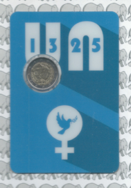 Malta 2 euromunt CC 2022 (24e) "U.N. Women Peace & Security"", in coincard