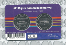 Nederland coincard 2023 (42e) "EpilepsieNL" (penning)