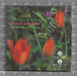 Griekenland 5 euromunt 2019 "Tulipa Goulimya" (in blister)