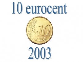 Portugal 10 eurocent 2003