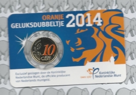 Nederland 10 eurocent 2014 "Geluksdubbeltje"