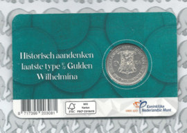 Nederland 2025 "Wilhelmina ½ Gulden 1921 -1930", in coincard