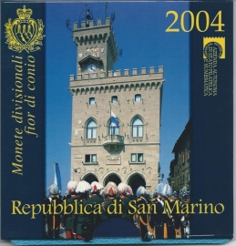 San Marino BU set 2004