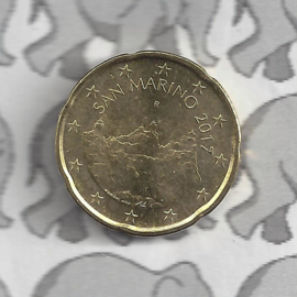 San Marino 20 eurocent 2017 (nieuwe afbeelding)