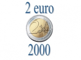 France 2 eurocoin 2000