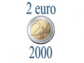 Finland 2 eurocoin  2000