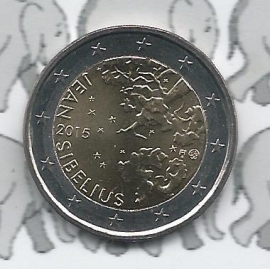 Finland 2 eurocoin CC 2015 "150ste geboortedag van Jean Sibelius"