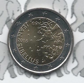 Finland 2 euromunt CC 2015 (17e) "150ste geboortedag van Jean Sibelius"