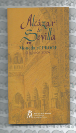 Spanje 2 euromunt CC 2024 (26e) "Alcazar de Sevilla (15e munt van de Werelderfgoedserie)", proof in blister