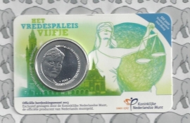 Nederland 5 euromunt 2013 (26e) "Vredespaleis" (UNC, in coincard)