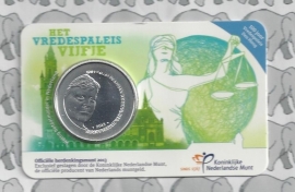 Netherlands 5 eurocoin 2013 "Vredespaleis" (UNC, in coincard)